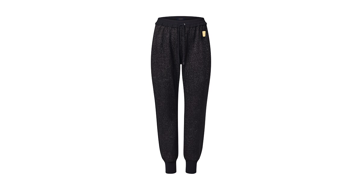 Glitter Jogging Pants Men OBSOLETES DO NOT TOUCH LOUIS VUITTON